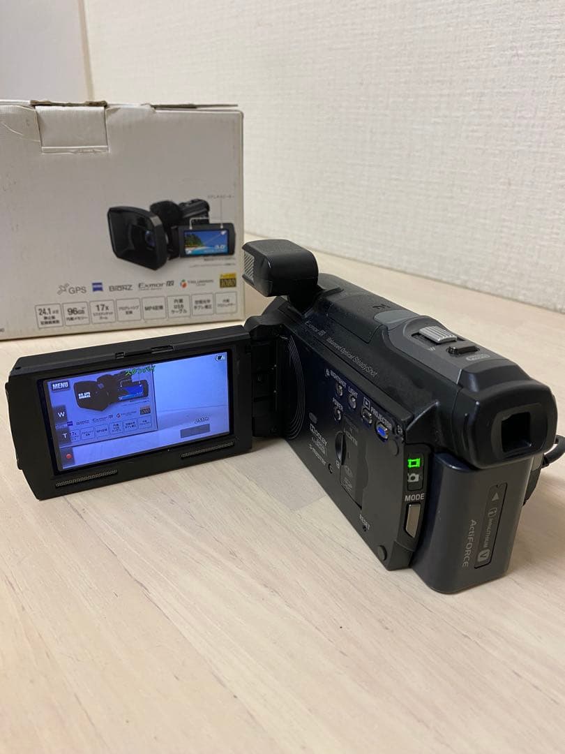 SONY ビデオカメラ本体 HDR-PJ790V 動作確認済み Amazon | SONY ビデオカメラ HANDYCAM PJ790V 光学10倍 内蔵メモリ96GB