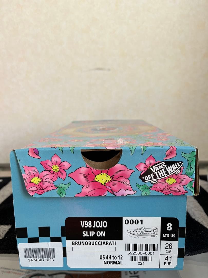 ジョジョの奇妙な冒険黄金の風×VANS ブローノ・ブチャラティ コラボ