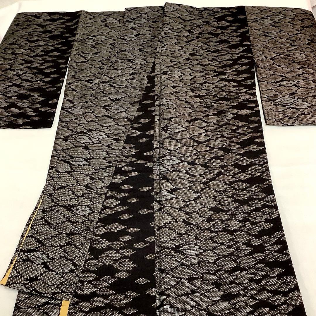 彦兵衛mini】7マルキセット！花柄系正絹本場泥大島紬4点セット1016-2