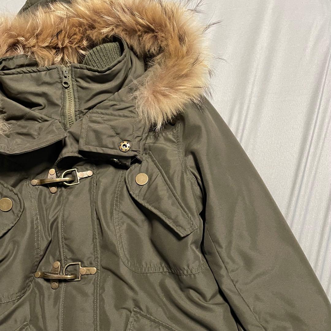 平成ギャルy2k ファー付き ミリタリー モッズコート フェアリー