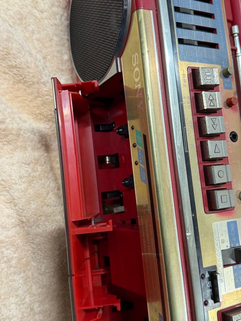 SONYソニー CFSーW901 ダブルラジカセ 昭和レトロ - メルカリ