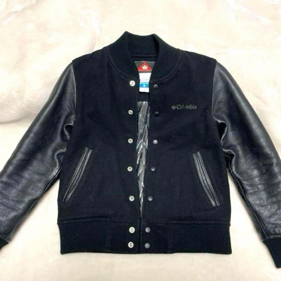 ミ*カ様 コロンビア Columbia スタジャン レザー OMNI-HEAT - メルカリ