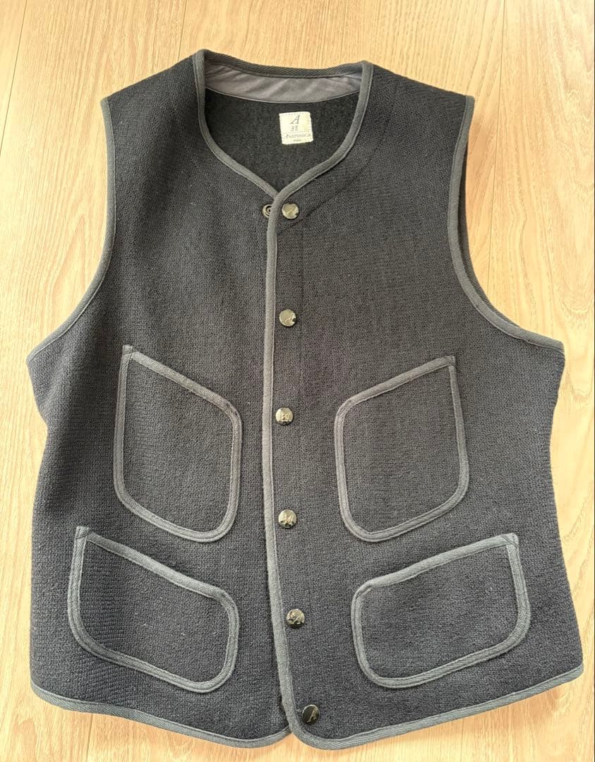 ANATOMICA アナトミカ ビーチクロスベスト BB VEST 38 ANATOMICA (アナトミカ) BB VEST FACE / ビーチクロスベスト