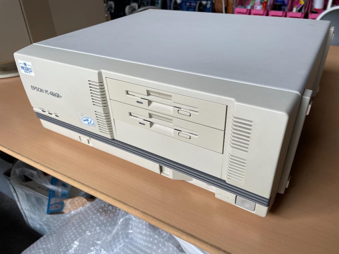 ★ EPSON PC-486GR+ PC486GRP2E PC98 シリーズ EPSON PC-486GR+ のセットアップ CRIMSON Systems