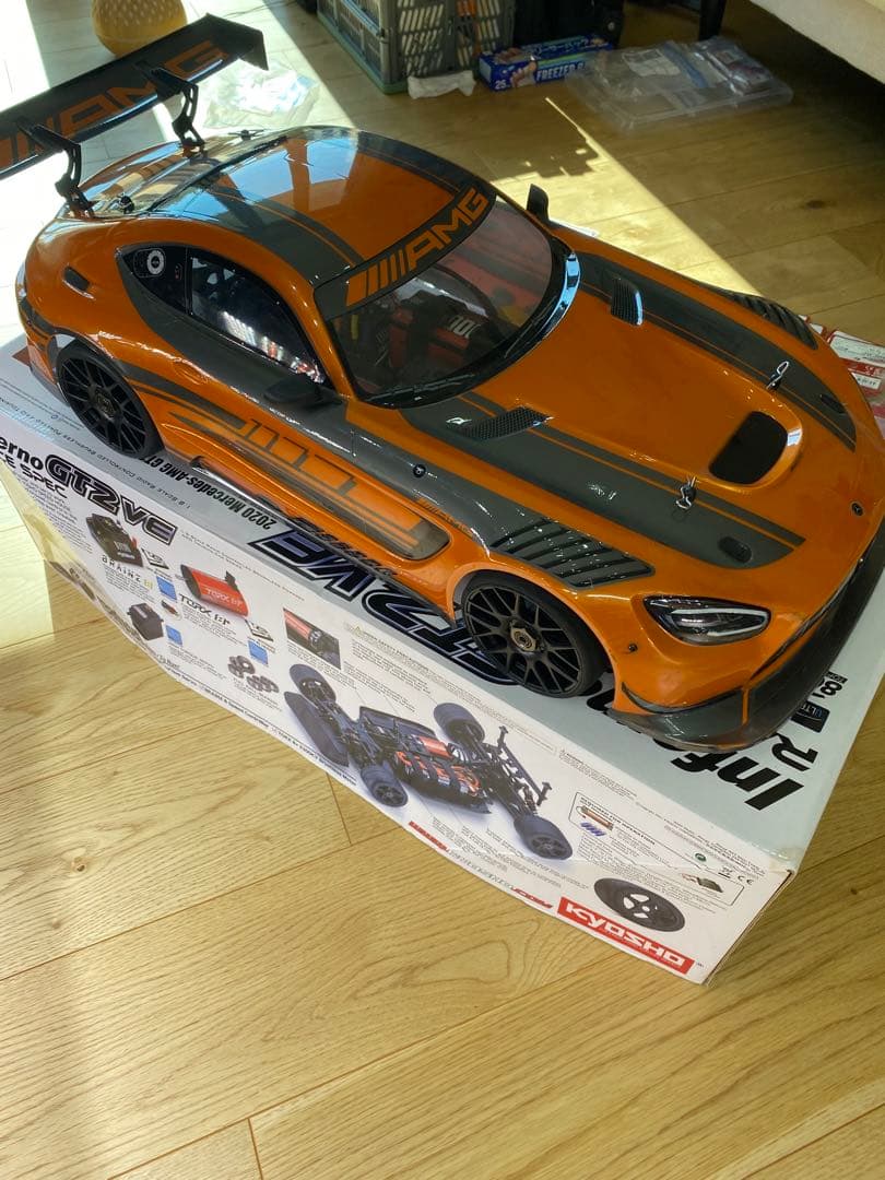 1/8 4WD インファーノGT2 VE AMG GT3 オプションスペア多数 - メルカリ