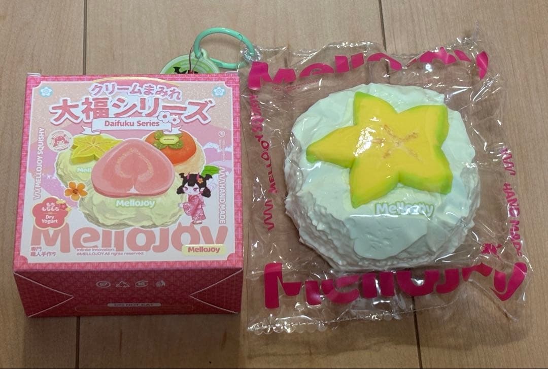 ら*☆様 Mellojoy スクイーズ クリームまみれ 大福シリーズ スターフル