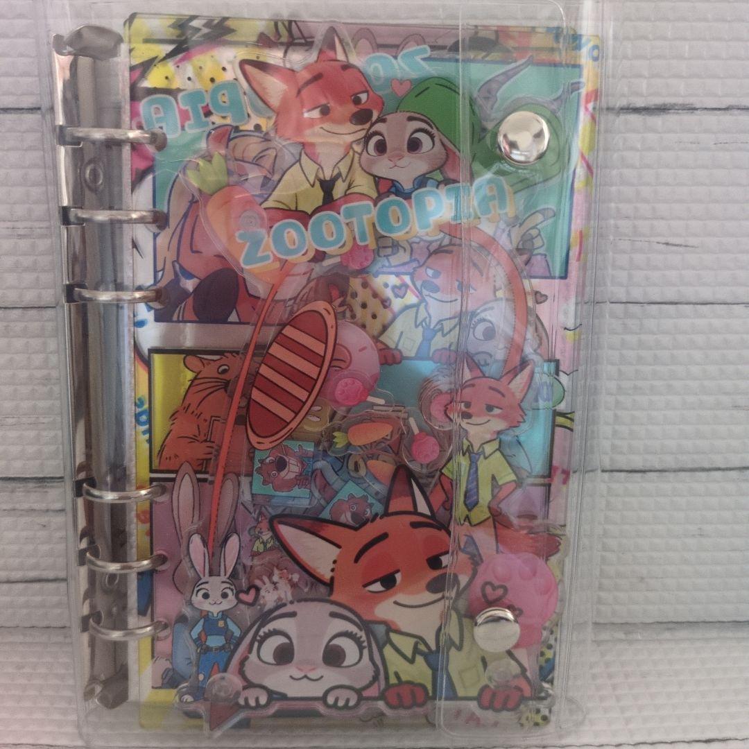 ズートピア シャカシャカノート シール帳A6 カバーリフィル付 - メルカリ