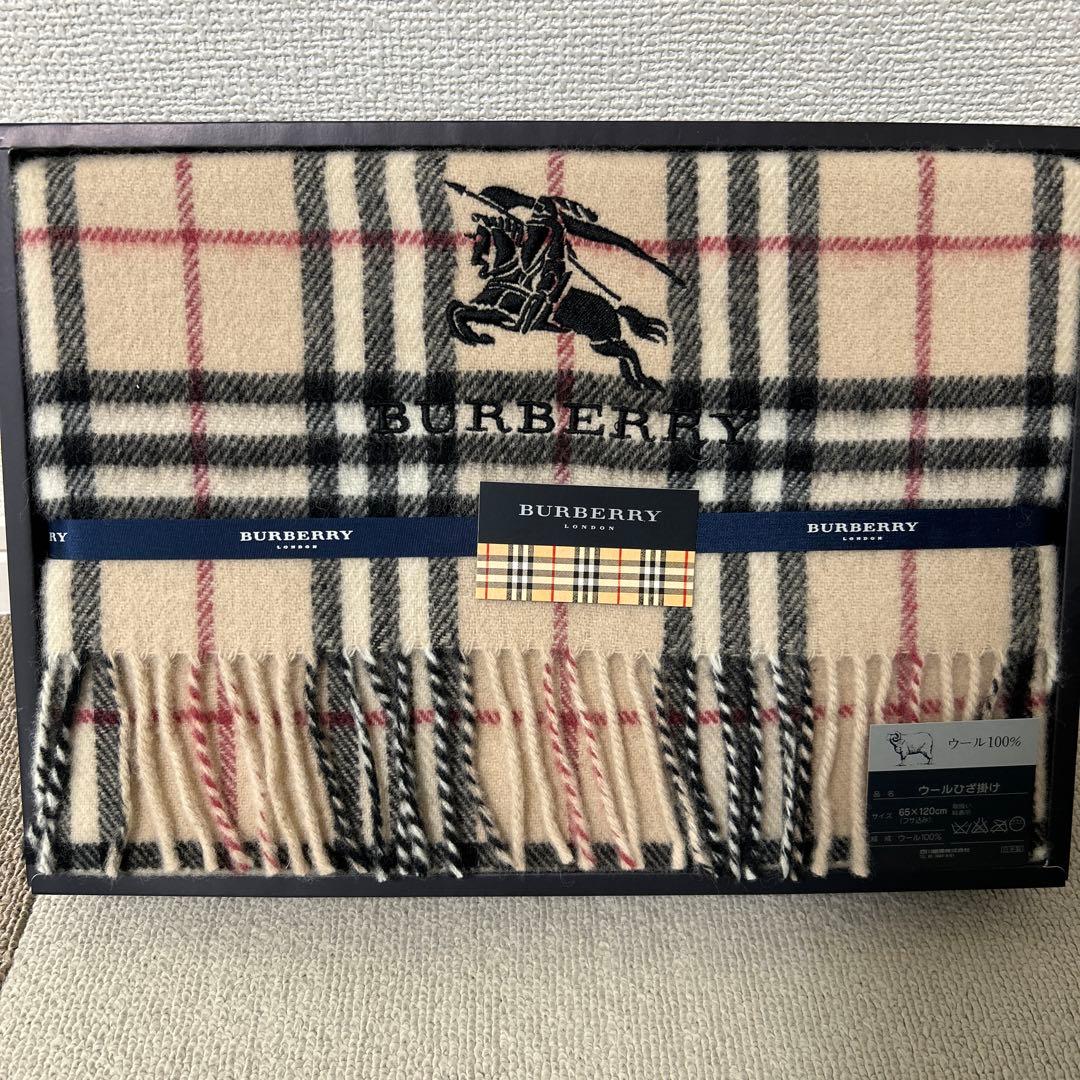 BURBERRY バーバリー ひざ掛け ブランケット - メルカリ