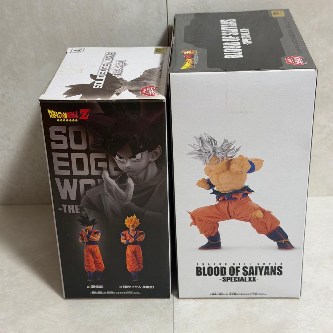 新品未開封】ドラゴンボール 孫悟空フィギュア2点セット - メルカリ