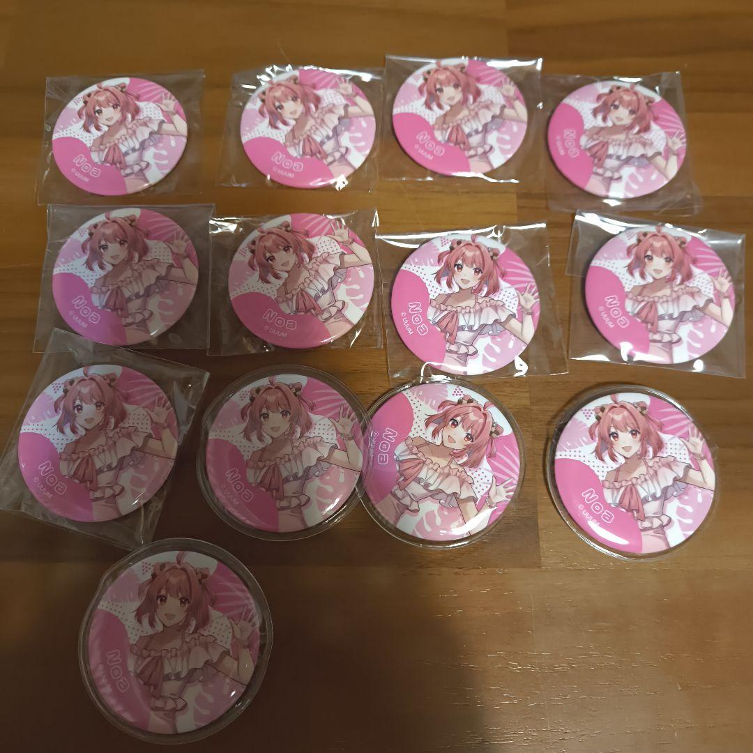 カラフルピーチ のあさん 平パ缶バッジ - メルカリ