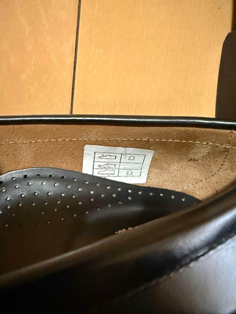 ghbass WEEJUNS ローファー白/黒 レザー 26.5cm　箱無し