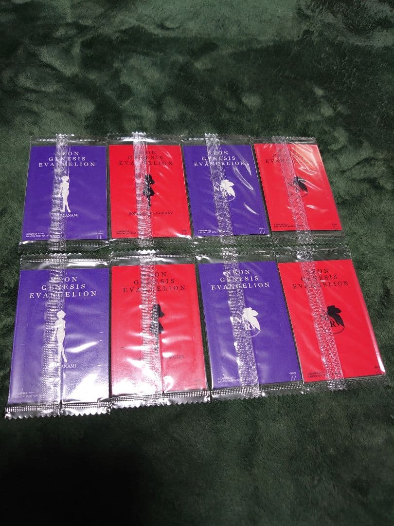 希少品 chap.1&2&3のみ 内袋未開封 エヴァンゲリオンウェハースカード