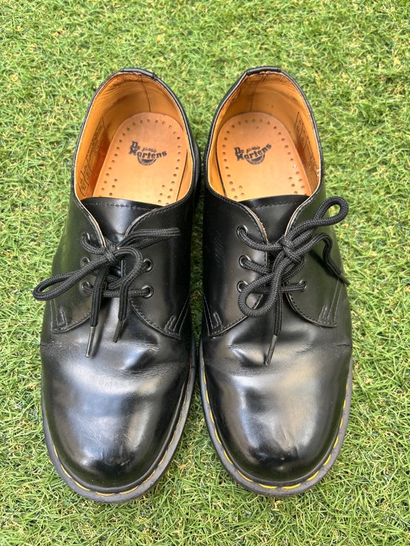 ドクターマーチン 3ホール ブラック - メルカリ