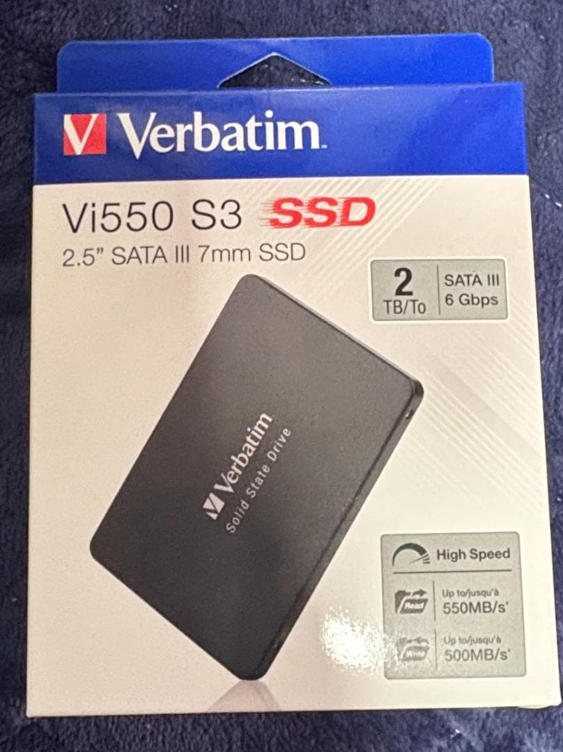 Verbatim 内蔵SSD 2.5 インチ Vi550シリーズ 2TB Amazon.com: Verbatim 2TB Vi550 2.5