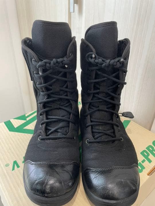 三益消防機材製 HG-PRO ハイグリップ布製編み上げ靴 消防 救助 - メルカリ