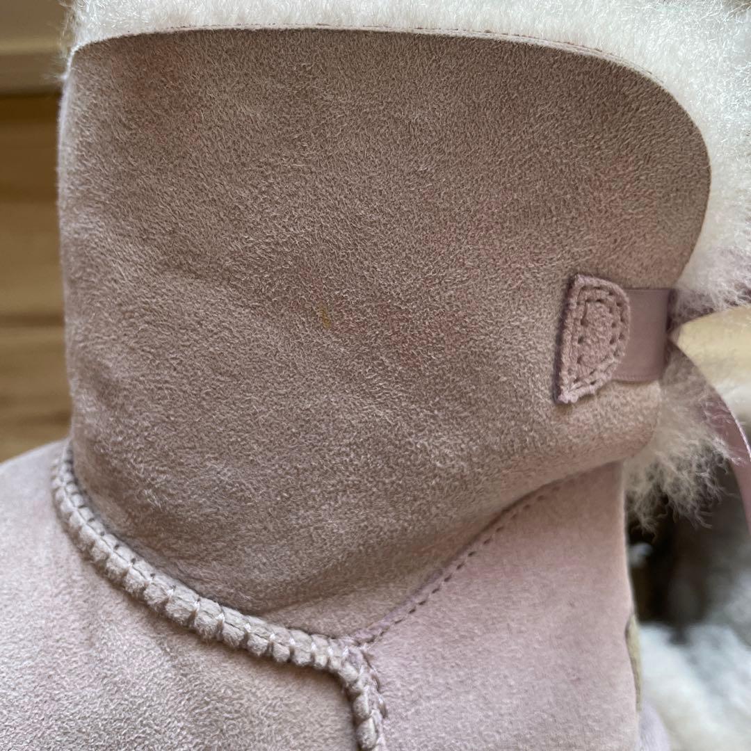 UGG アグ ムートンブーツ リボン ミニベイリーボウ - メルカリ