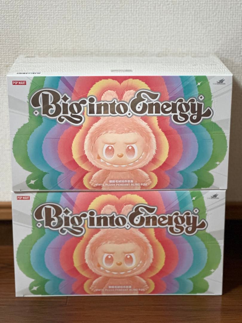 ポップマート ラブブ Big into Energy ぬいぐるみ 2セット POP MART（ポップマート） 【正規品保証・即発送】 THE MONSTERS Big