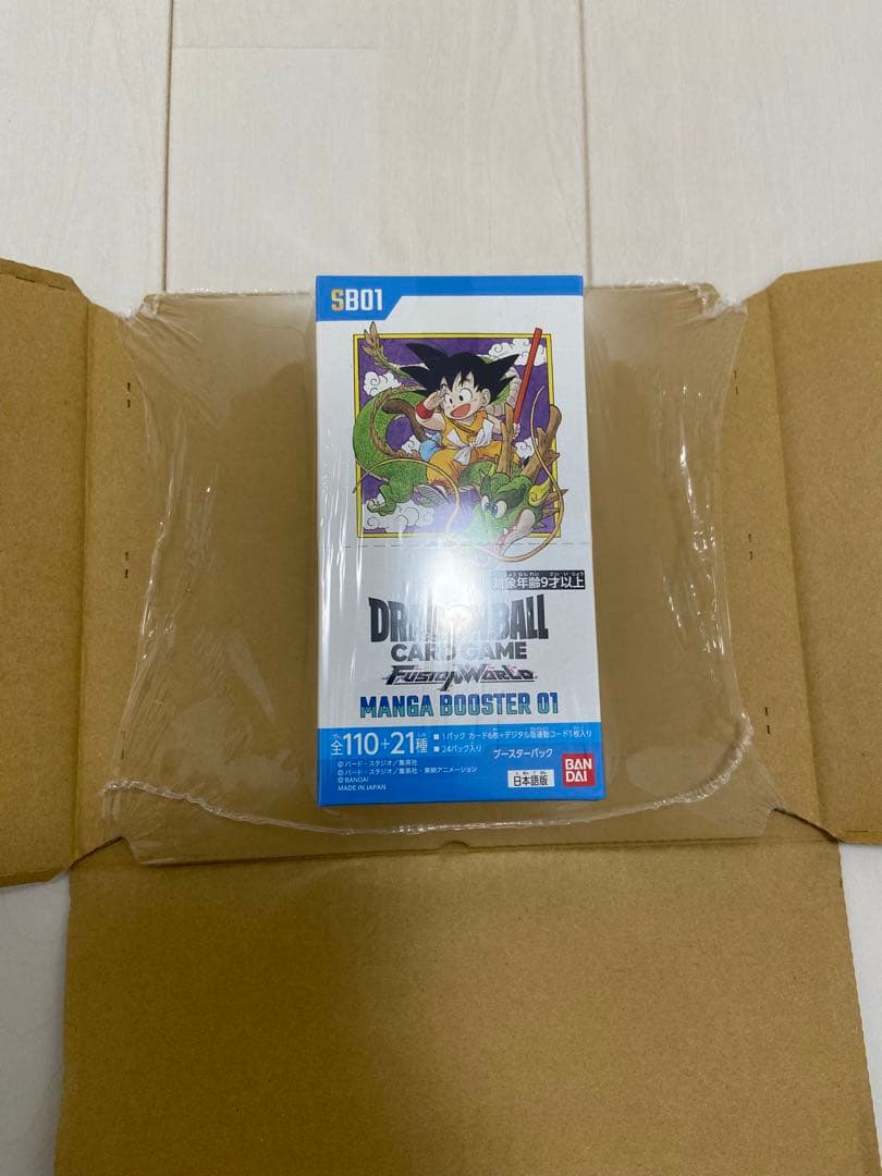 テープ付 ドラゴンボール フュージョンワールド MANGA BOOSTER 01