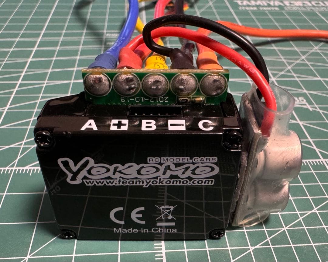 ヨコモ BL-EP6 ブラシレスモーターESC プログラムカード中古良品