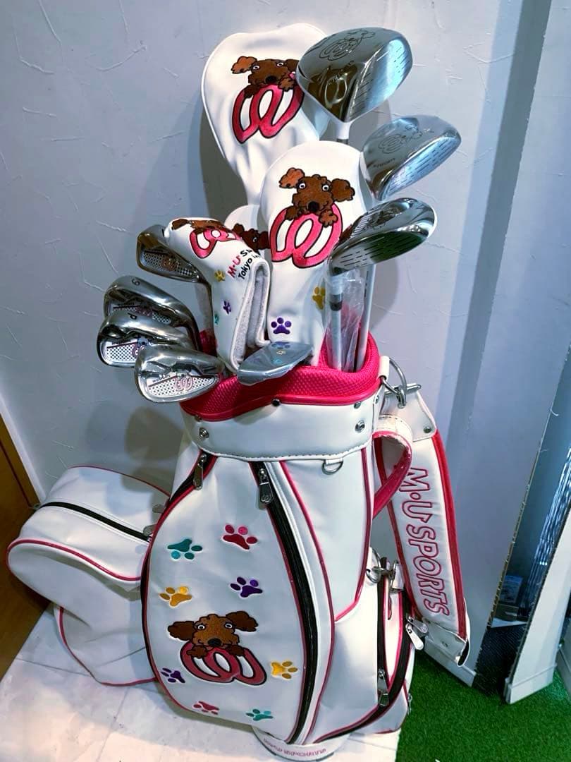 ほぼ未使用 ミエコウエサコ レディース ゴルフクラブセット - メルカリ