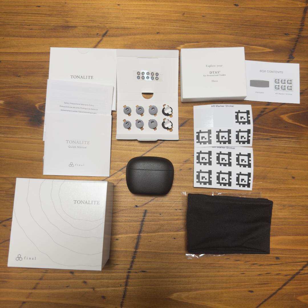 【美品】Final TONALITE 完全ワイヤレスイヤホン ヨドバシ.com - final ファイナル 完全ワイヤレスイヤホン TONALITE