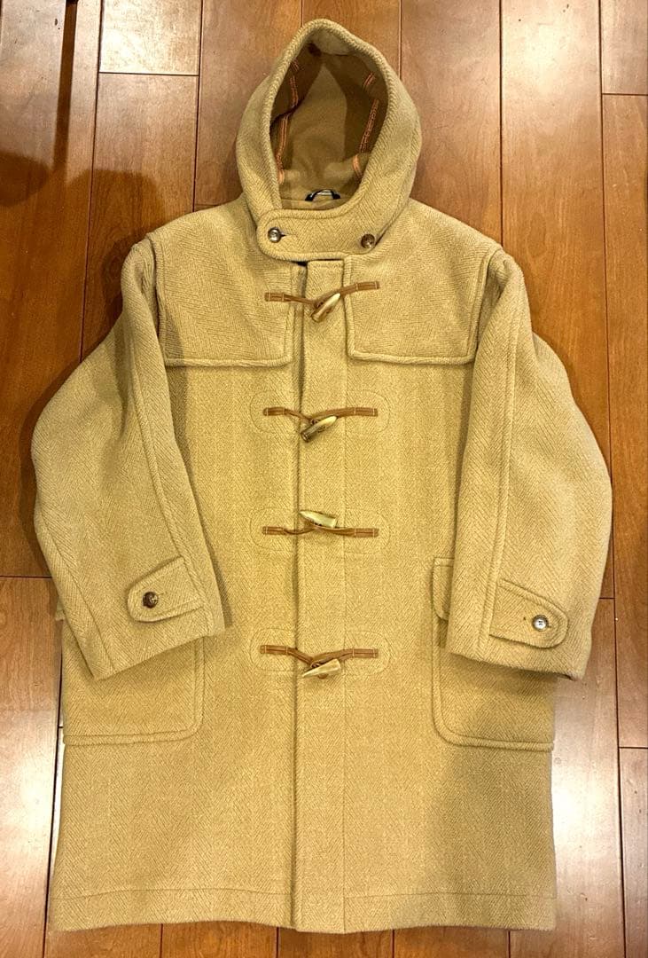 Burlington ロイヤルバーリントン ダッフルムーアブルック 超極上品 ムーアブルック ダッフルコート Rバーリントン Hブラウン 40