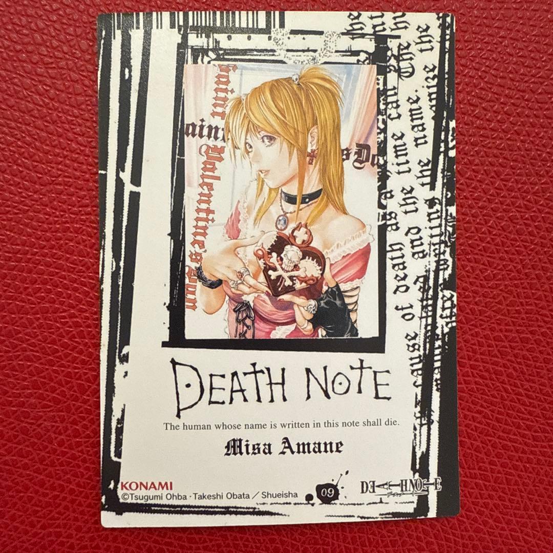 Death Note デスノート トレーディングカード 弥 海砂 あまね みさ