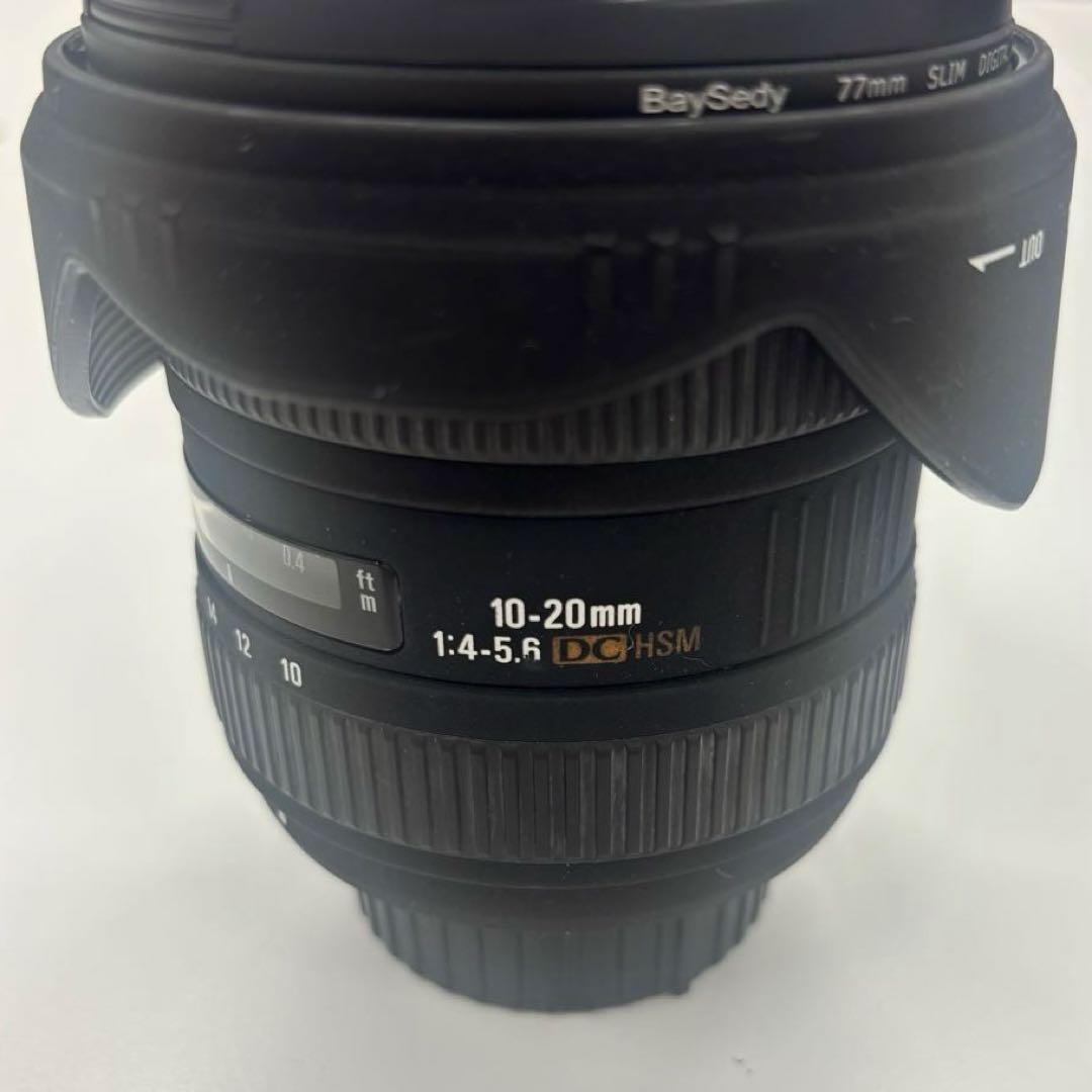 レンズ(単焦点) SIGMA Nikon 10-20mm f/4-5.6 DC HSM