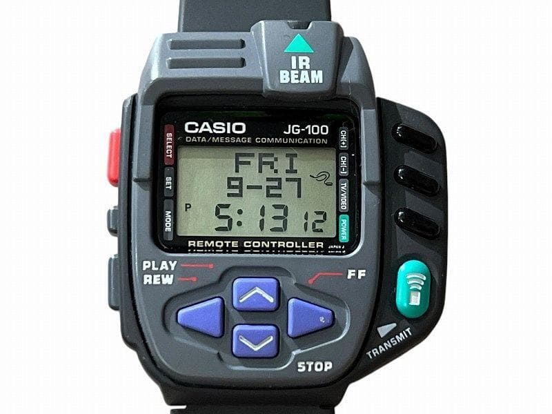 専用 未使用 新品電池交換済 カシオ JG-100 サイバークロス 腕時計