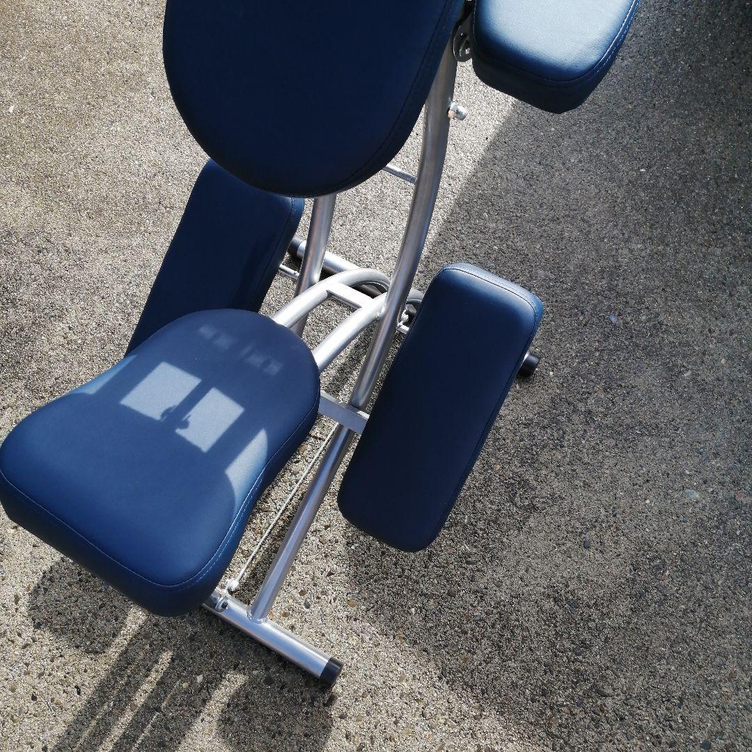 クイックマッサージチェア/折りたたみ式/超軽量/ダークブルー - メルカリ