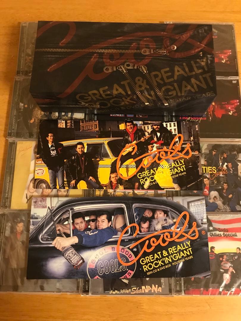 coolsクールス R.C.35th CD&DVD BOX ポリスター・イヤーズ