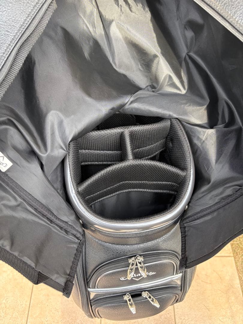 美品❗️Callaway キャディバッグ エクシア25JM 9.5型　4.2kg