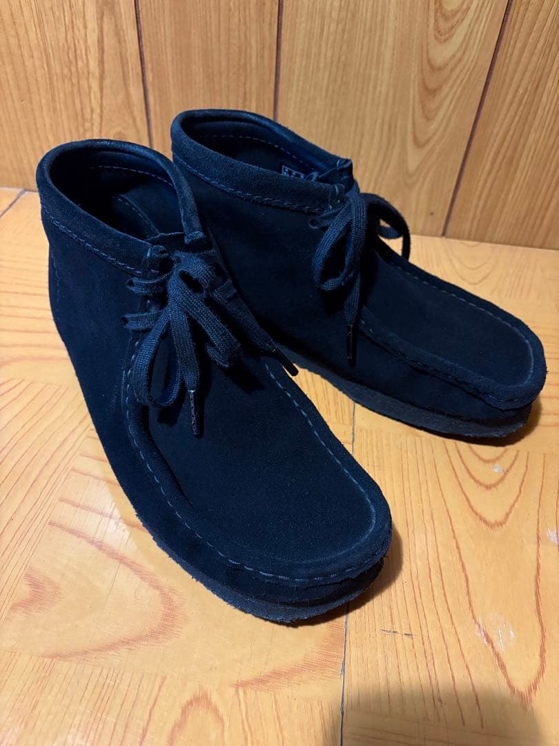 クラークス　ワラビー　ブーツ　UK6 1/2 EU40 クラークス ワラビーブーツ メンズ SIZE UK 6 1/2 (XS) Clarks 中古