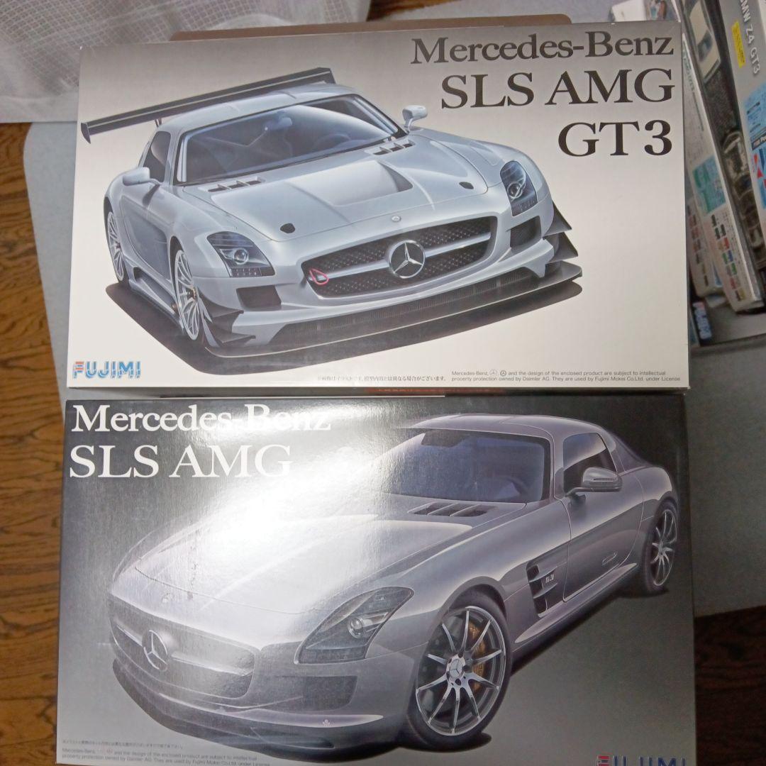Mercedes-Benz SLS AMG GT3 プラモデル Amazon | フジミ 1/24 メルセデスベンツ SLS AMG GT3 ヘルメット付 RS