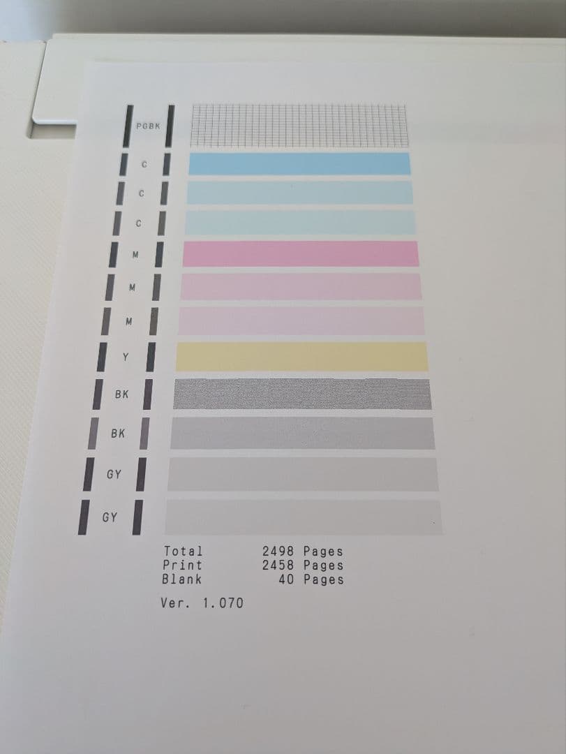 Canon PIXUS TS8430 印刷枚数 2500枚 N8018 - メルカリ