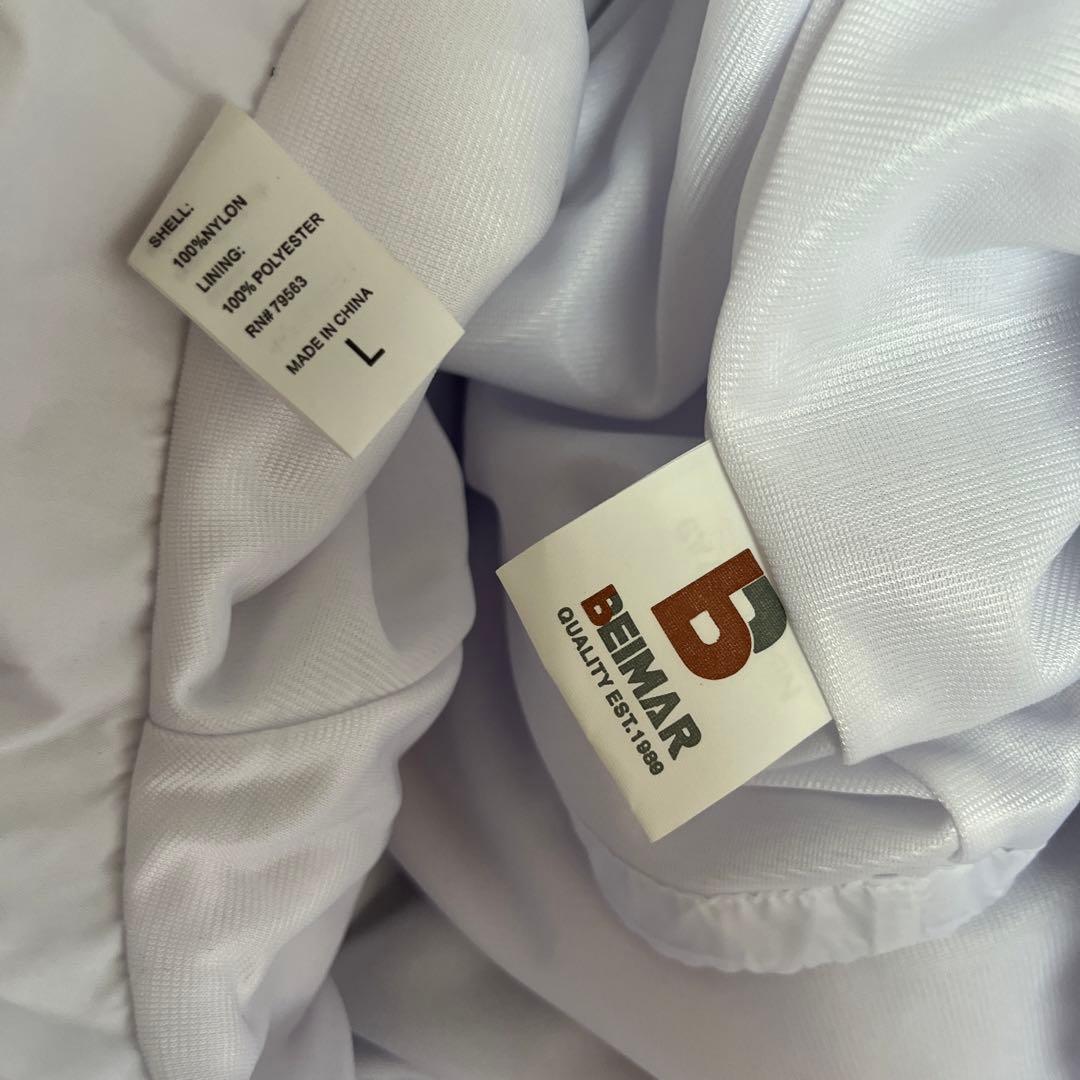 タトゥースタジオ山田 コーチジャケット 白L - メルカリ