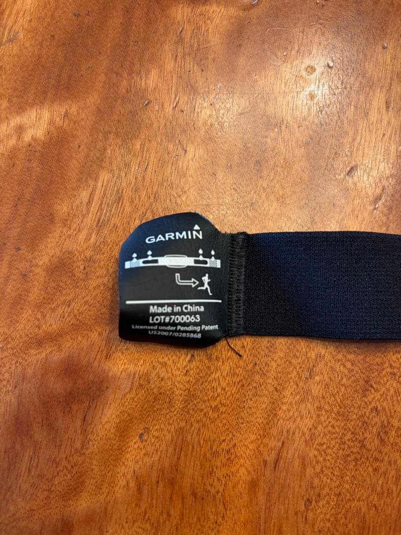 電池新品 GARMIN ハートレートセンサー HRM-RUN 動作確認済み - メルカリ