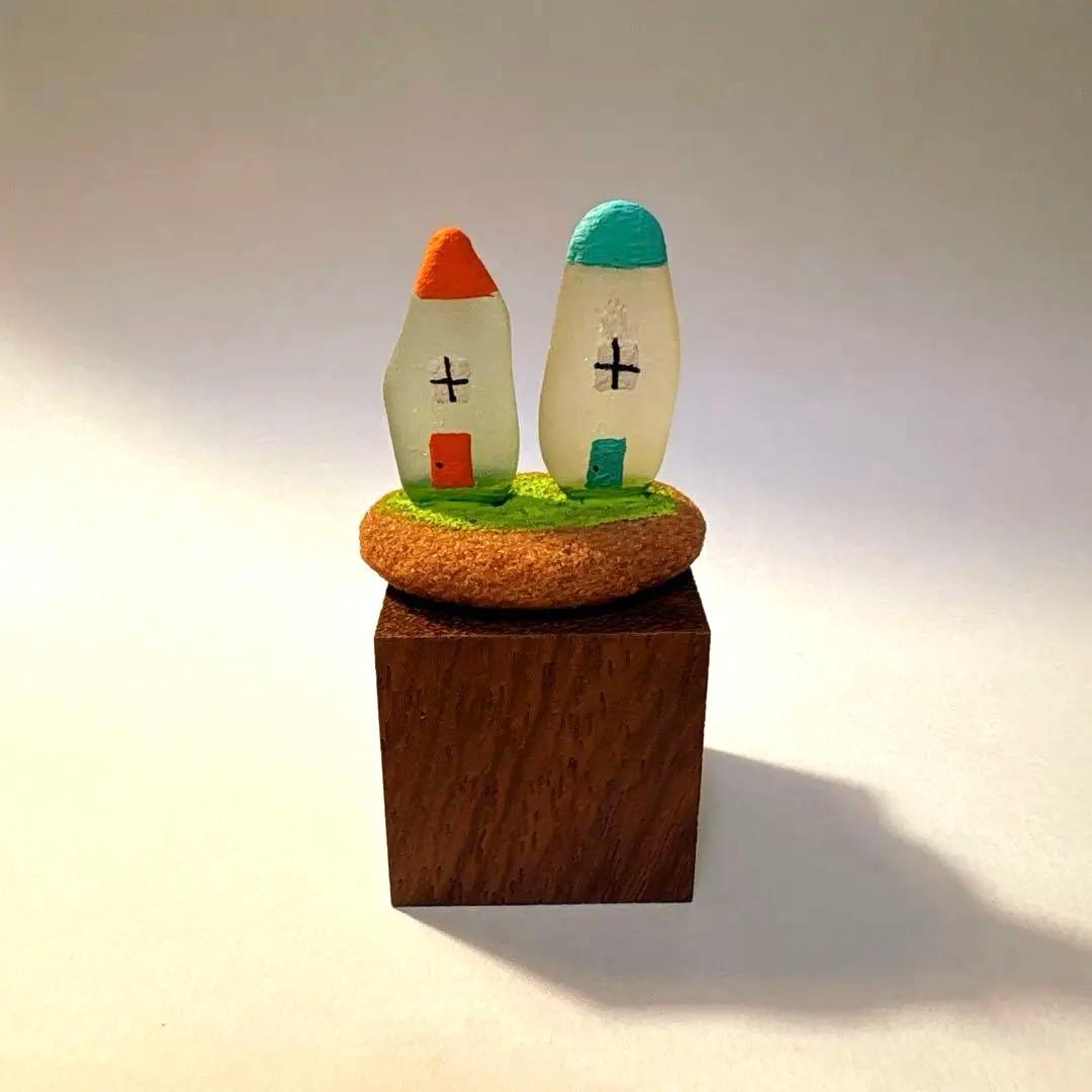 シーグラスのオブジェ 作家作品の一点もの - メルカリ