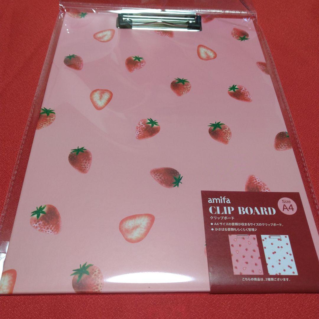 キャンドゥ A4 クリップボード いちご&さくらんぼ！ - メルカリ