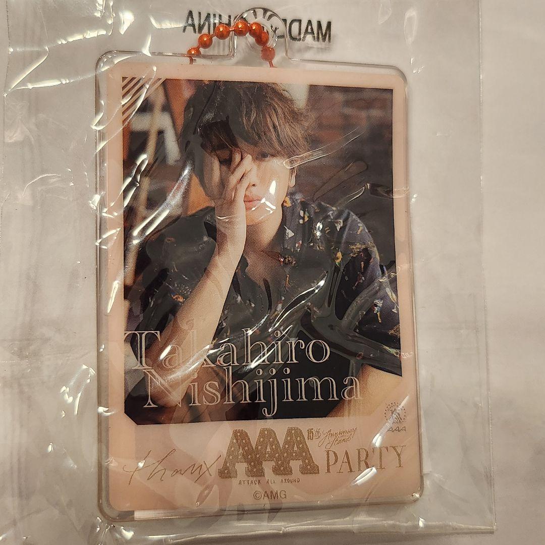 AAA西島隆弘15th DOME TOUR グッズ【缶バッチキーホルダーセット