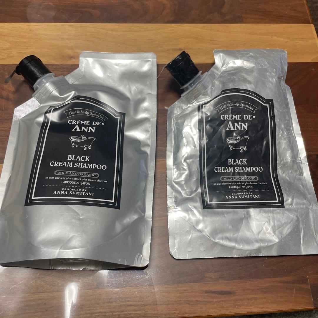 CREME DE ANN BLACK CREAM SHAMPOO 2個セット - メルカリ