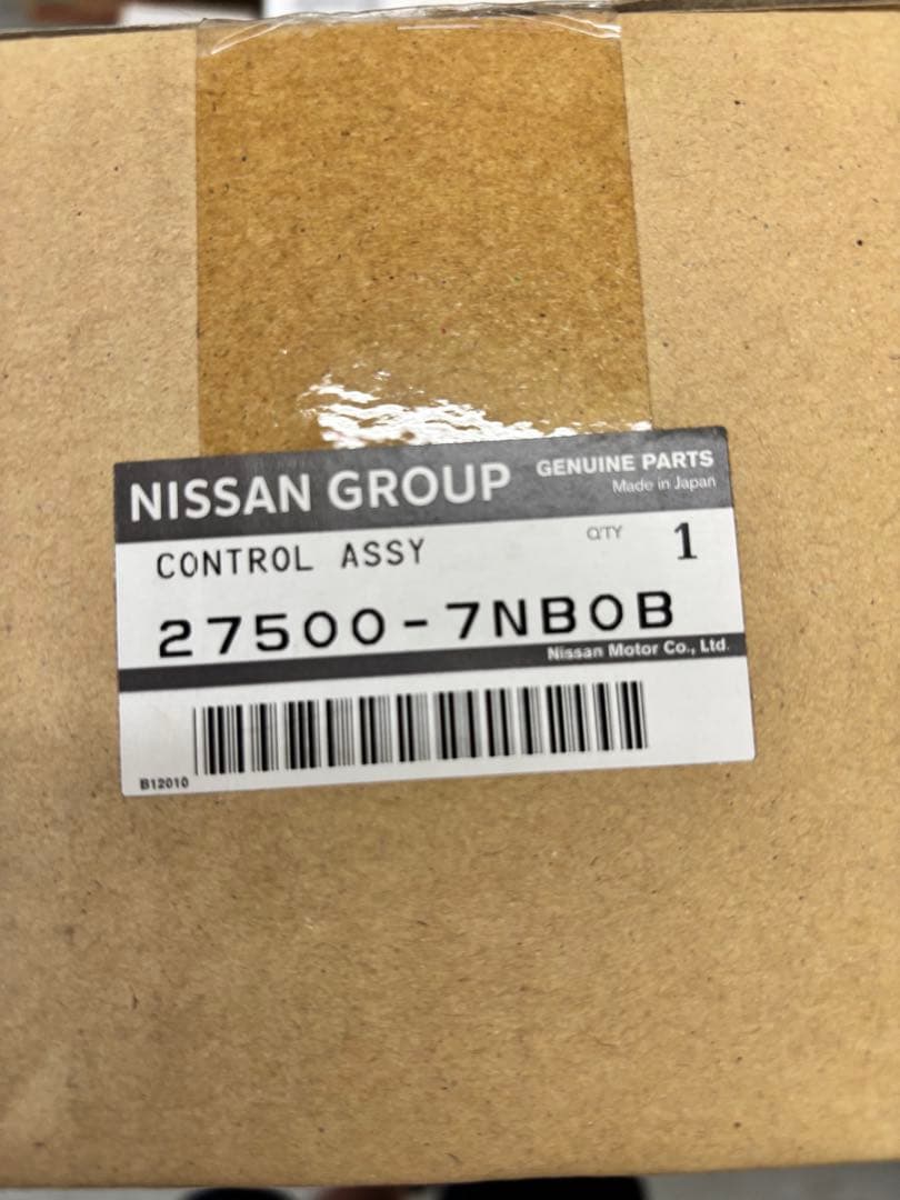 Nissan コントロールアセンブリ 27500-7NBOB 27500-9CH0A Genuine Nissan 275009CH0A Control Assembly