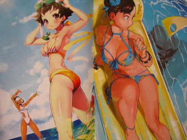 STREET FIGHTER SWIMSUIT SPECIAL　UDON　5冊組