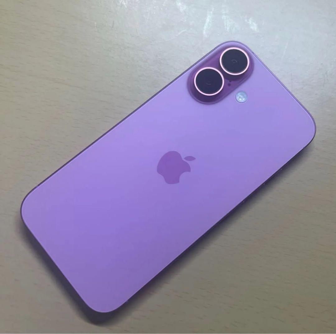 iPhone16 128GB SIMフリー　バッテリー最大容量100% 割れなし ムスビー｜バッテリー:100% iPhone 16 128GB ティール 国内版 SIM