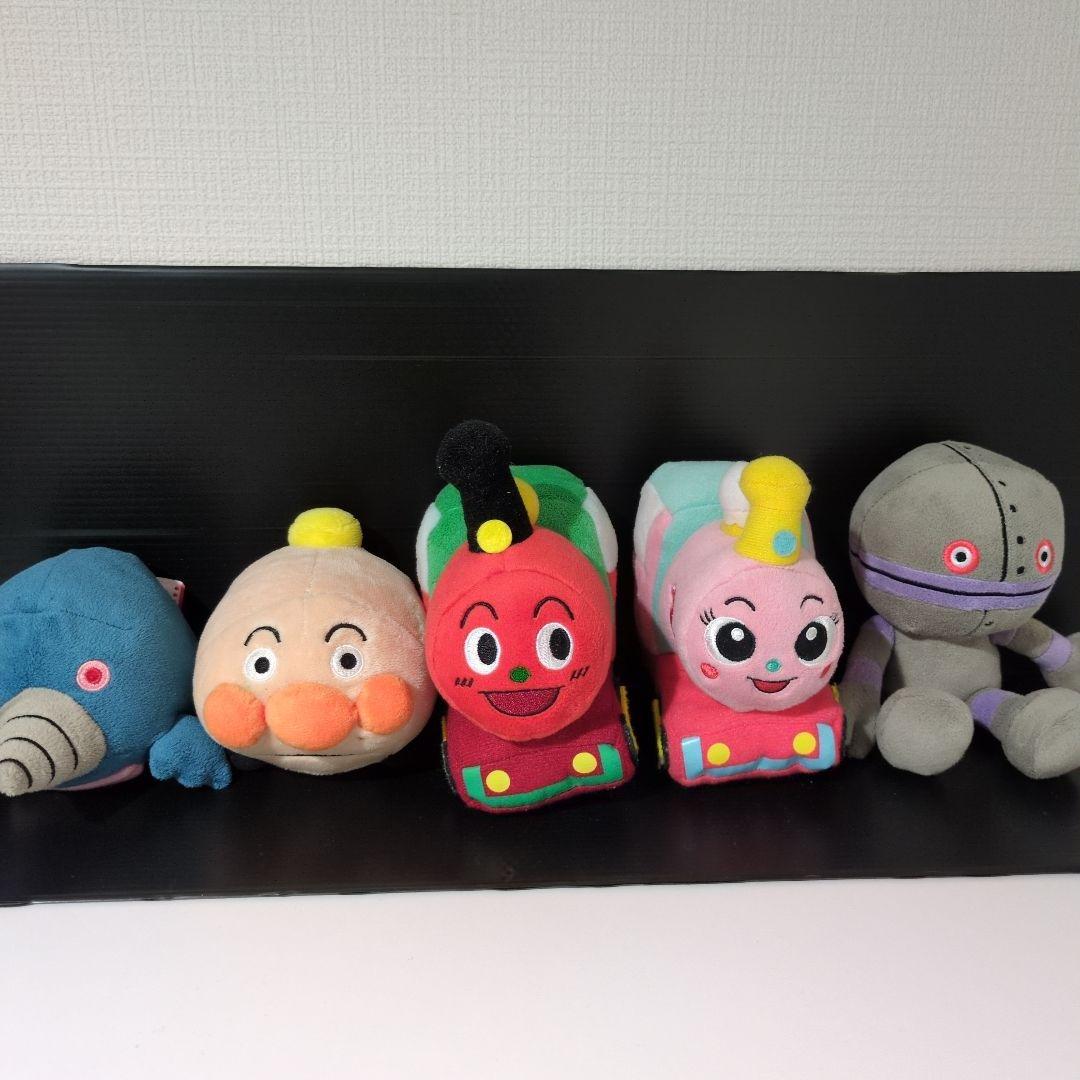 37体【ぷりちぃビーンズ】アンパンマン キャラクター ぬいぐるみ