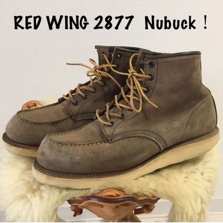 ビンテージ！激レア!!◎REDWING 2877 ヌバック♬︎◎ - メルカリ