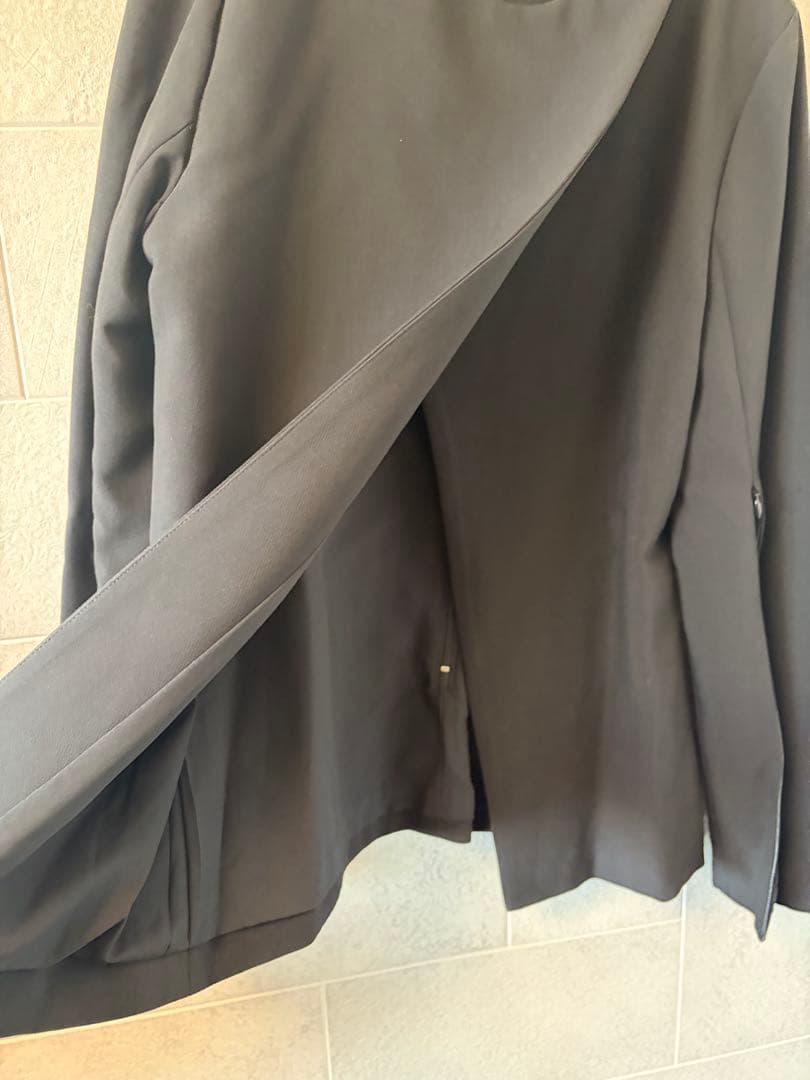 お 手頃 価格ファッション - real レジル トップス 黒 袖ファスナー