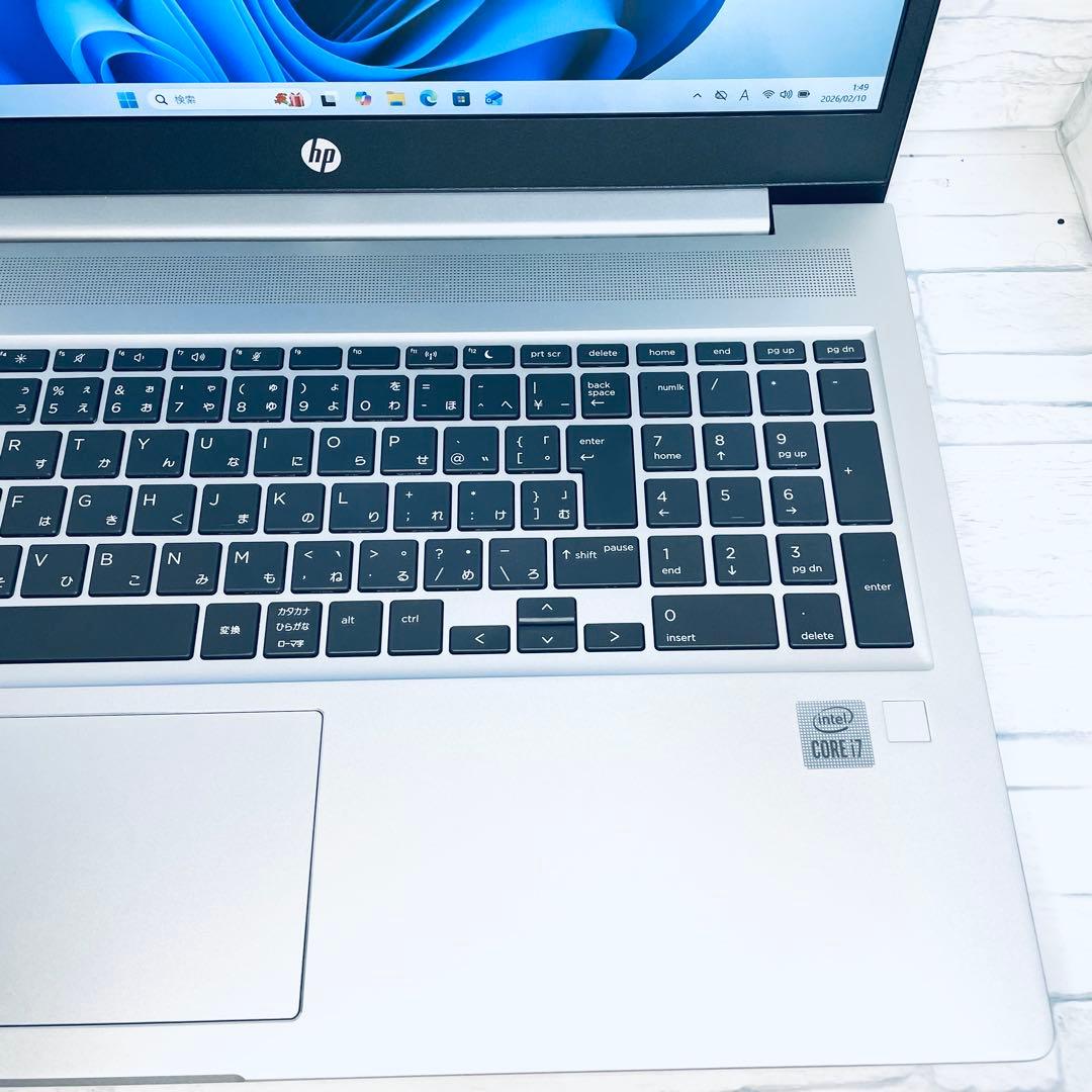 hp probook 450 G7 core i7 10世代 512／16gb - メルカリ