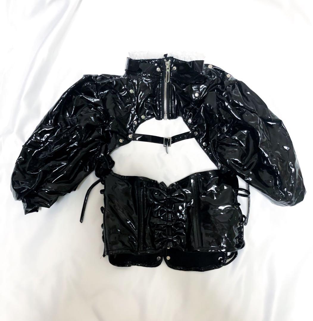 10点SET】美品 歪萌舍 暗黒王朝 ダークメイドバニー コスプレ エナメル