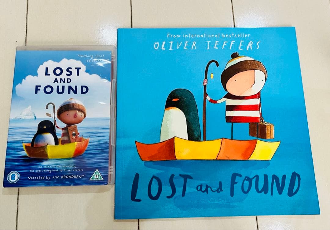 英語絵本&DVDセット ロスト アンド ファウンド （オリバー